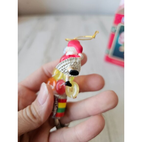 Enesco Lifesavers starring role Xmas candy ornament vintage Xmas tree 1995 13705 - Picture 6 of 9